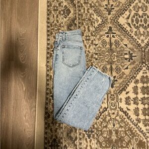 Abercrombie & Fitch Light Blue Straight Leg Jeans